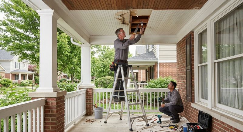 Porch Ceiling Improvement